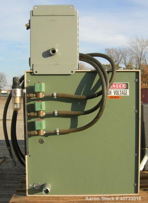 Used C.W. Brabender 1" Single Screw Extruder, type 125-30 HC.  4 zone, approximate 37:1 L/D.  6" x 6" feed hopper.  Driven by a 1/4 hp, 90 volt, 1725 rpm DC adjustable speed motor.  Includes a contro...