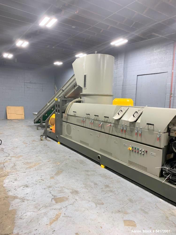 Used Huaxing Three-Stage 150mm (6") Extrusion Line – Model HXSJ 150-DWM11