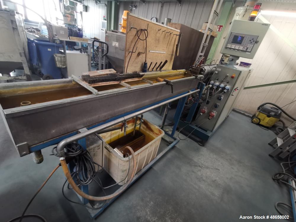 Used AKMA 2.34” (45 mm) Single Screw Extruder
