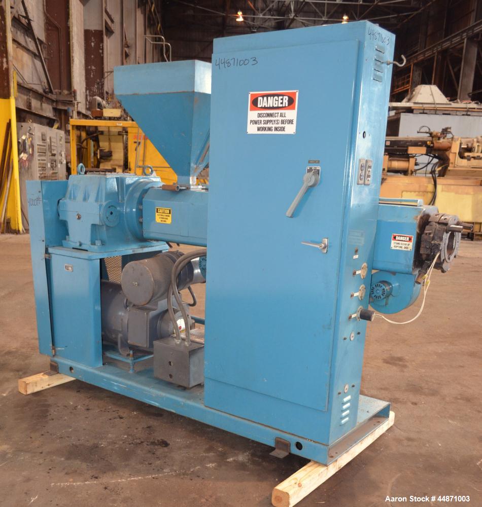 Used Akron 2-1/2" Single Screw Extruder, Model 250