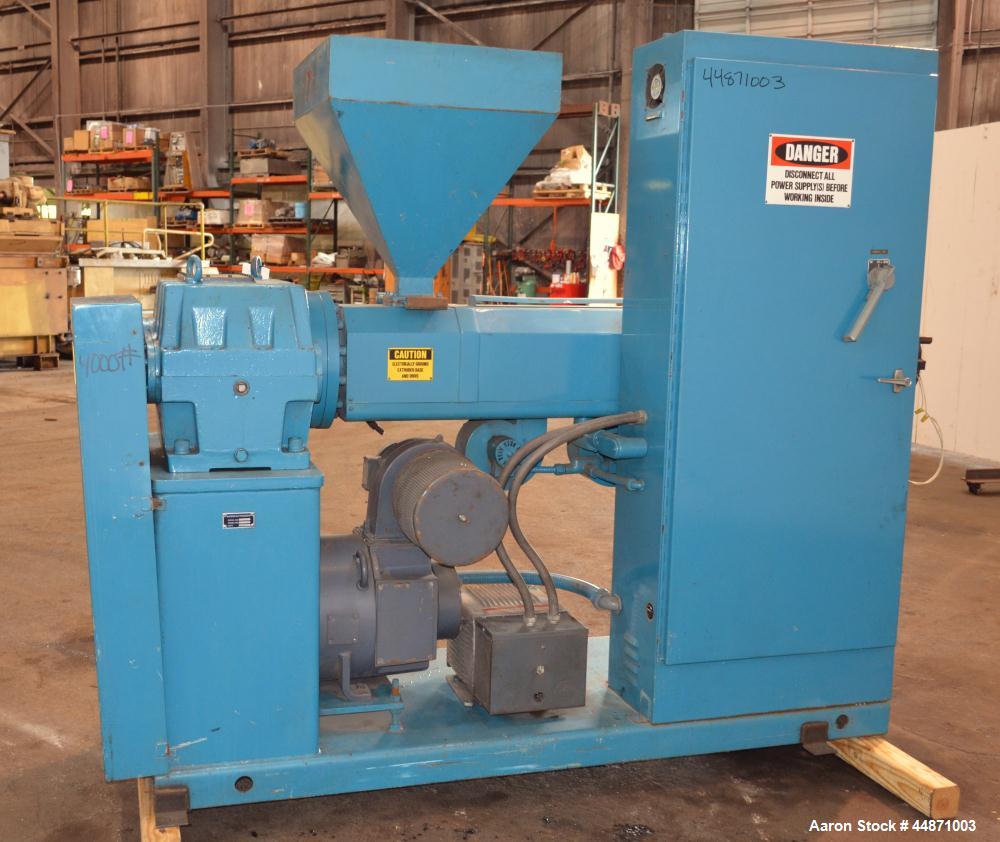 Used Akron 2-1/2" Single Screw Extruder, Model 250