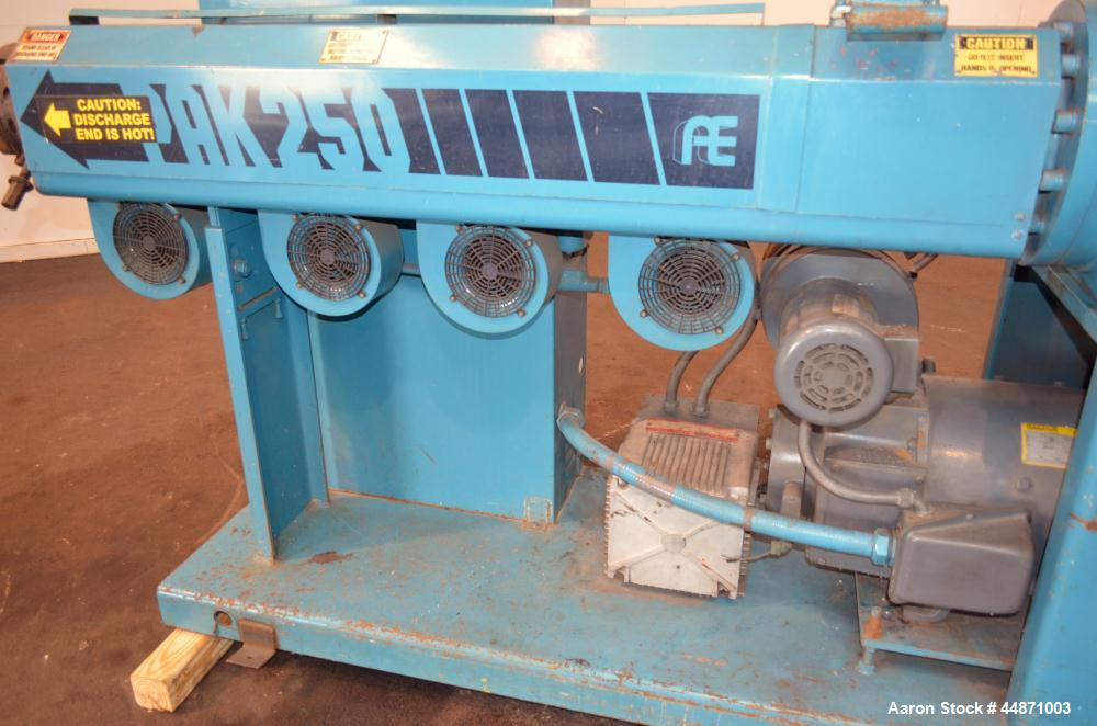 Used Akron 2-1/2" Single Screw Extruder, Model 250