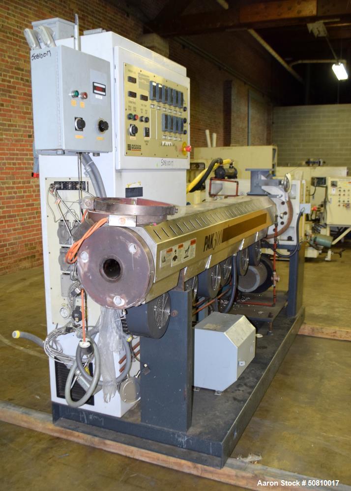 Used Milacron 3" Single Screw Extruder, Model PAK300
