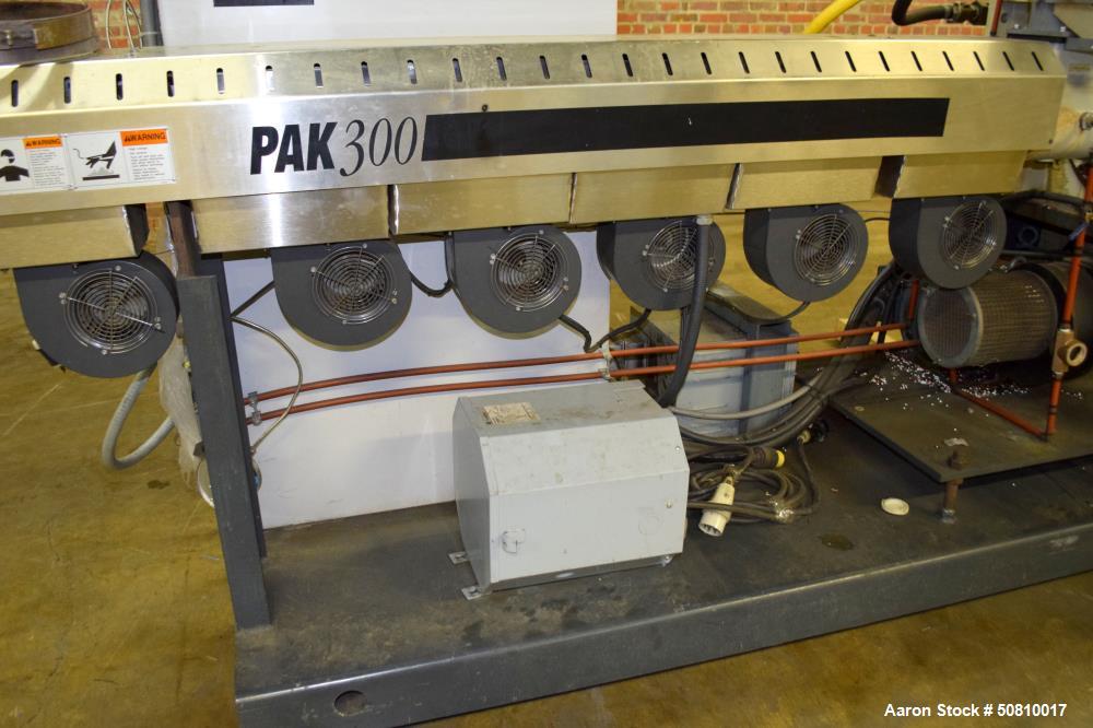 Used- Milacron 3" Single Screw Extruder, Model PAK300