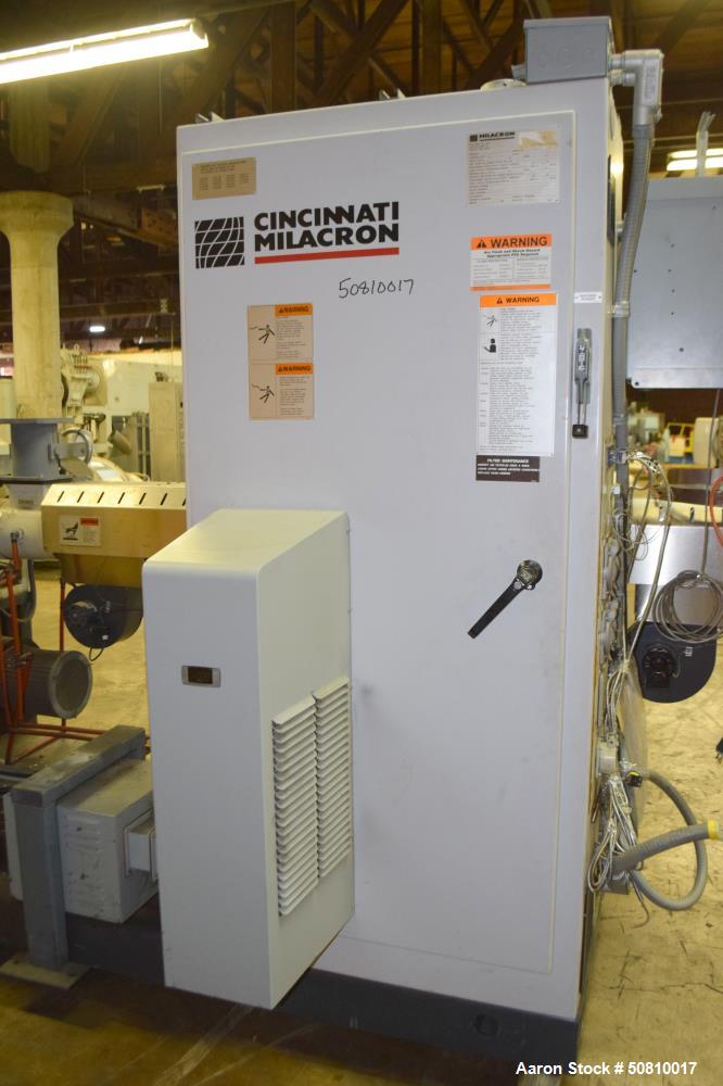 Used Milacron 3" Single Screw Extruder, Model PAK300