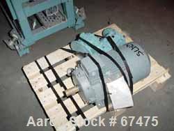 USED:Barmag single screw extruder, type 3E/24D-30MM. (1) 1.2" (30 mm) dia x 28" (720 mm) st side screw. 24:1 L/D. Electrically heated, air cooled. Belt driven by a 7.48 hp, 400 volt/50 cycle/3 ph XP ...