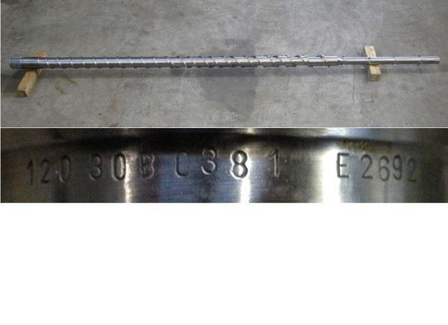Used Battenfeld 1-120-30BR Single Screw Extruder