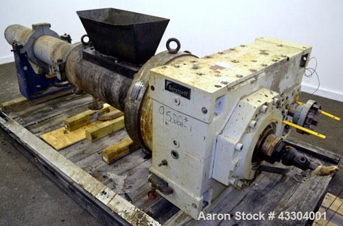 Used Berstorff 140mm Single Screw Extruder
