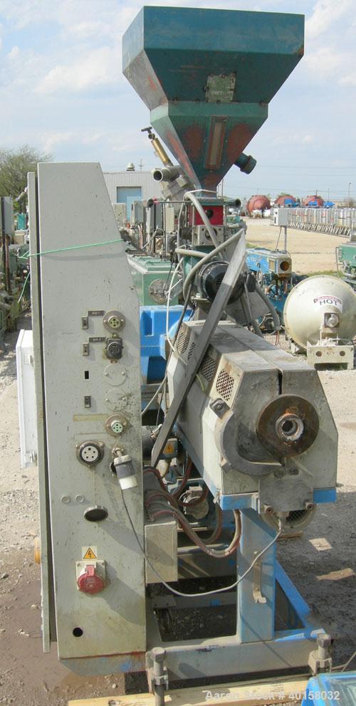 Used Betol 1.9' (50mm) Single Screw Extruder, Model BC50