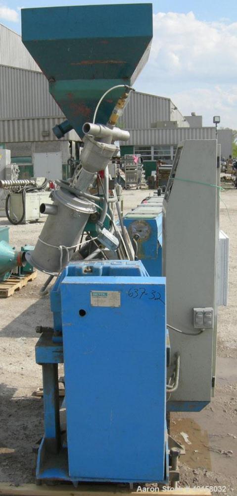 Used Betol 1.9' (50mm) Single Screw Extruder, Model BC50