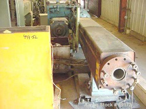Used Black Clawson 4-1/2" Single Screw Extruder