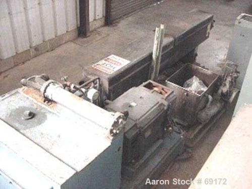 Used- Black Clawson 4-1/2" Single Screw Extruder