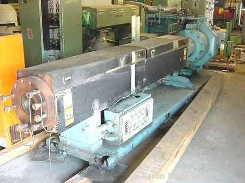 Used- Black Clawson 4-1/2" Single Screw Extruder