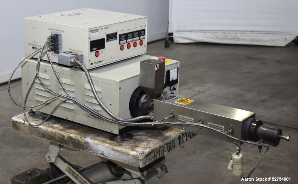 C.W. Brabender Independent Extruder