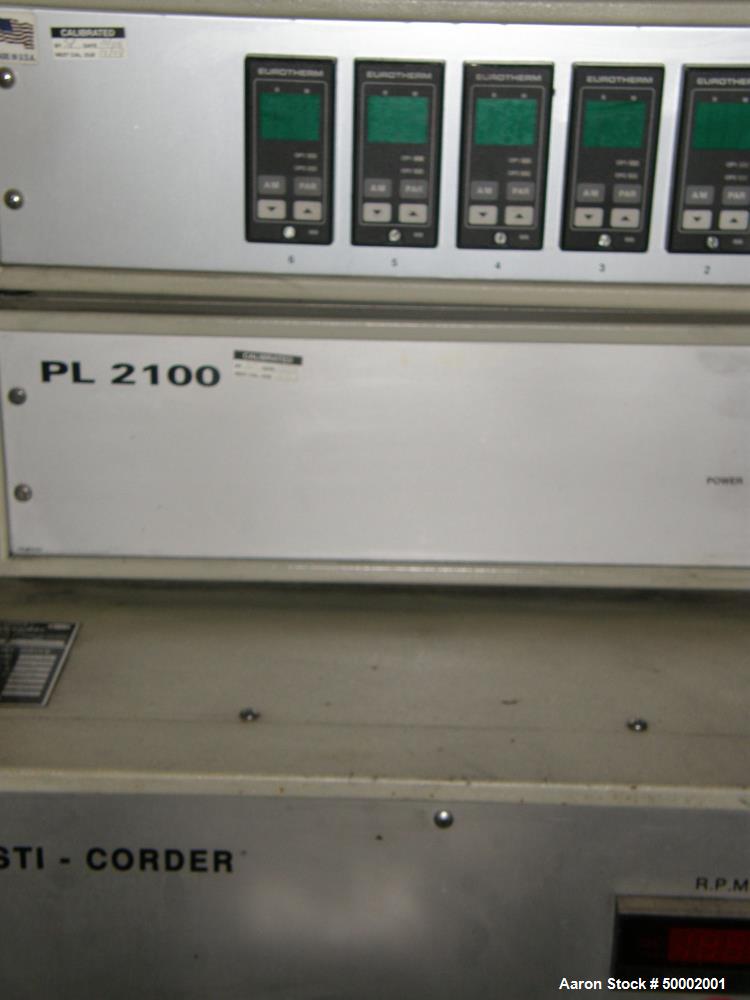 Used CW Brabender Plasti-Corder Lab Extruder/Mixer