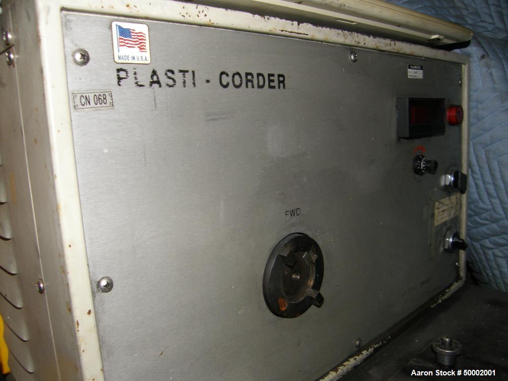 Used- CW Brabender Plasti-Corder Lab Extruder/Mixer