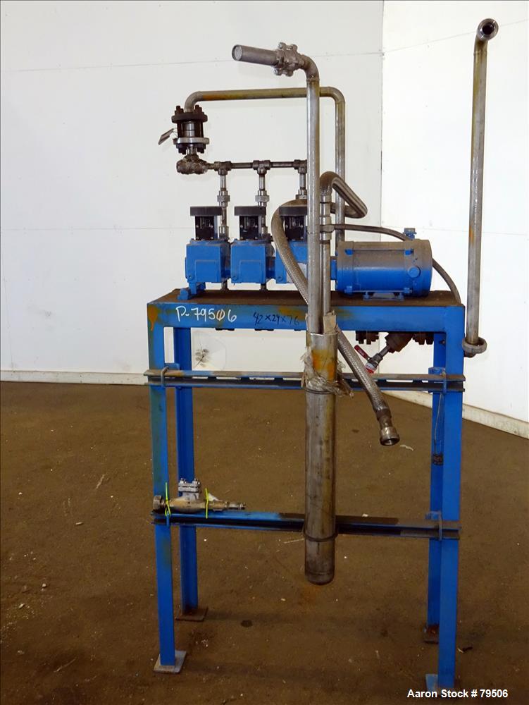 Used Buss-Condux Single Screw Extrusion System