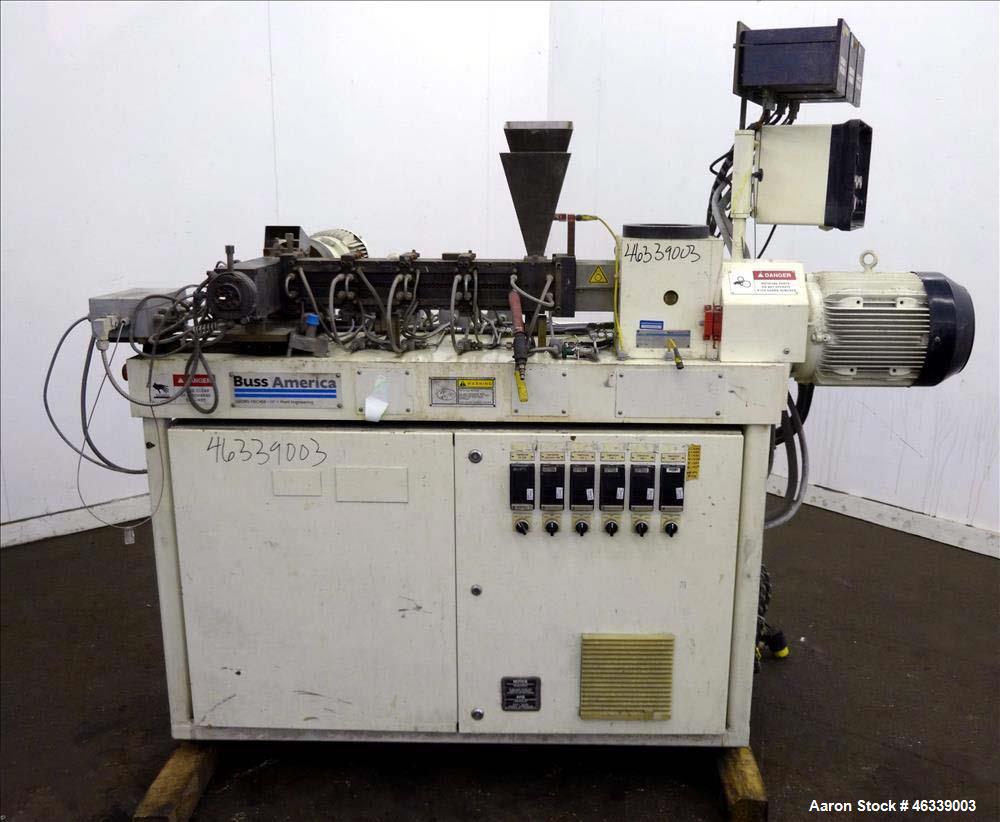Used Buss Model MKS 30-18D / E 40 Laboratory Ko-Kneader Extruder