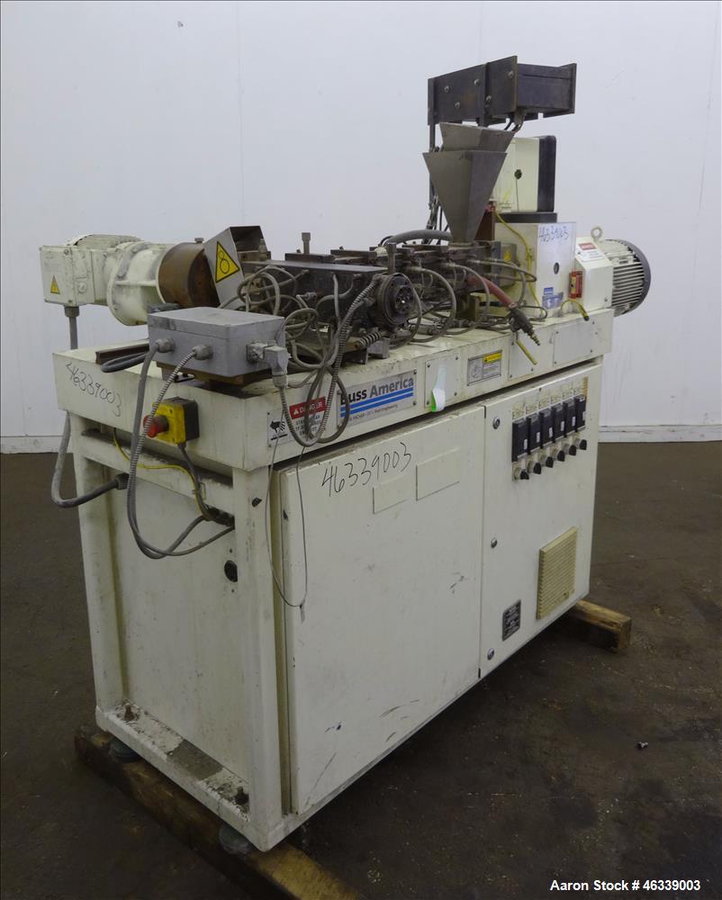 Used Buss Model MKS 30-18D / E 40 Laboratory Ko-Kneader Extruder