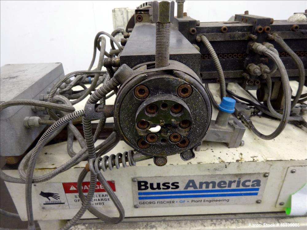Used Buss Model MKS 30-18D / E 40 Laboratory Ko-Kneader Extruder