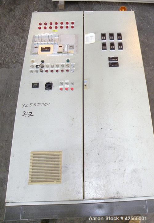 Used Buss Laboratory Ko-Kneader, Model MKS 30-18 / E 40. 30mm Diameter single screw, 18 to 1 L/D ratio. Clam shell type barrel electrically heated, air cooled. Water cooled feed throat with hopper. D...
