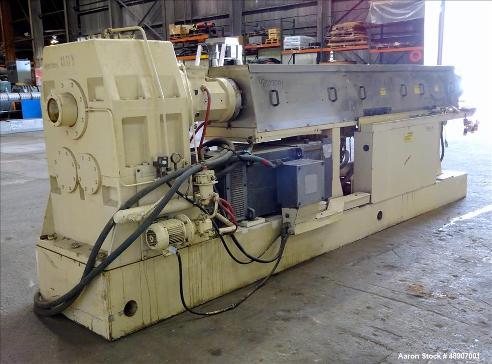 Used OMV 4.5" Single Screw Extruder.