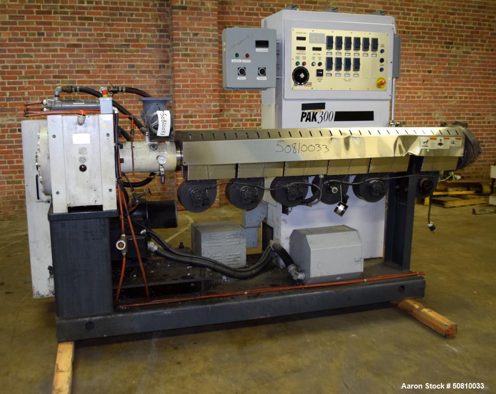 Used- Milacron 3" Single Screw Extruder, Model PAK300