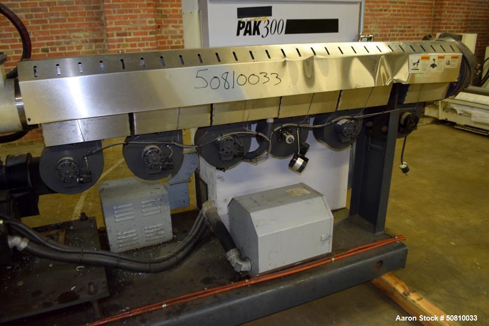 Used Milacron 3" Single Screw Extruder, Model PAK300