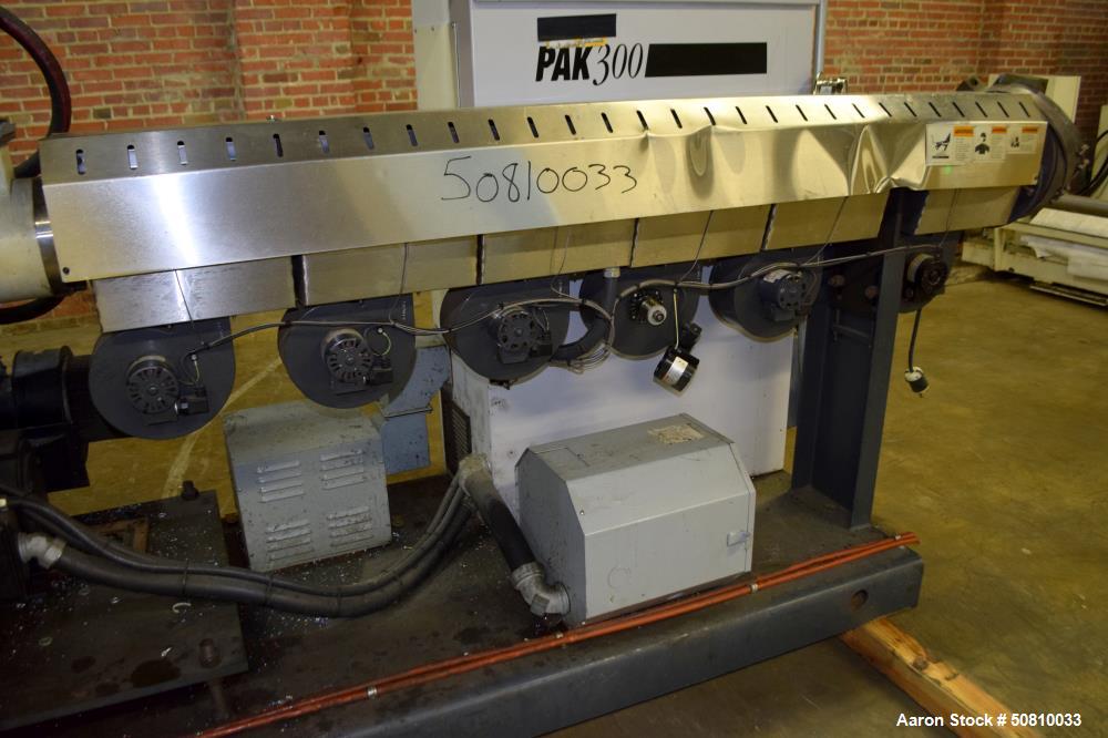 Used- Milacron 3" Single Screw Extruder, Model PAK300