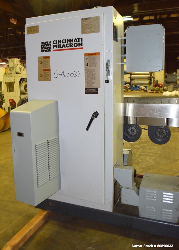 Used Milacron 3" Single Screw Extruder, Model PAK300