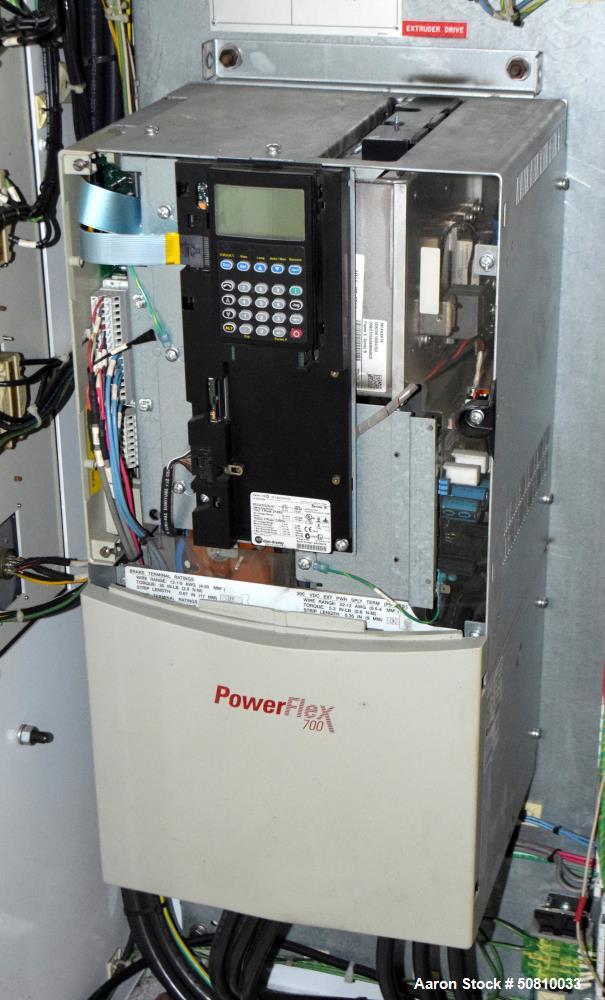 Used Milacron 3" Single Screw Extruder, Model PAK300