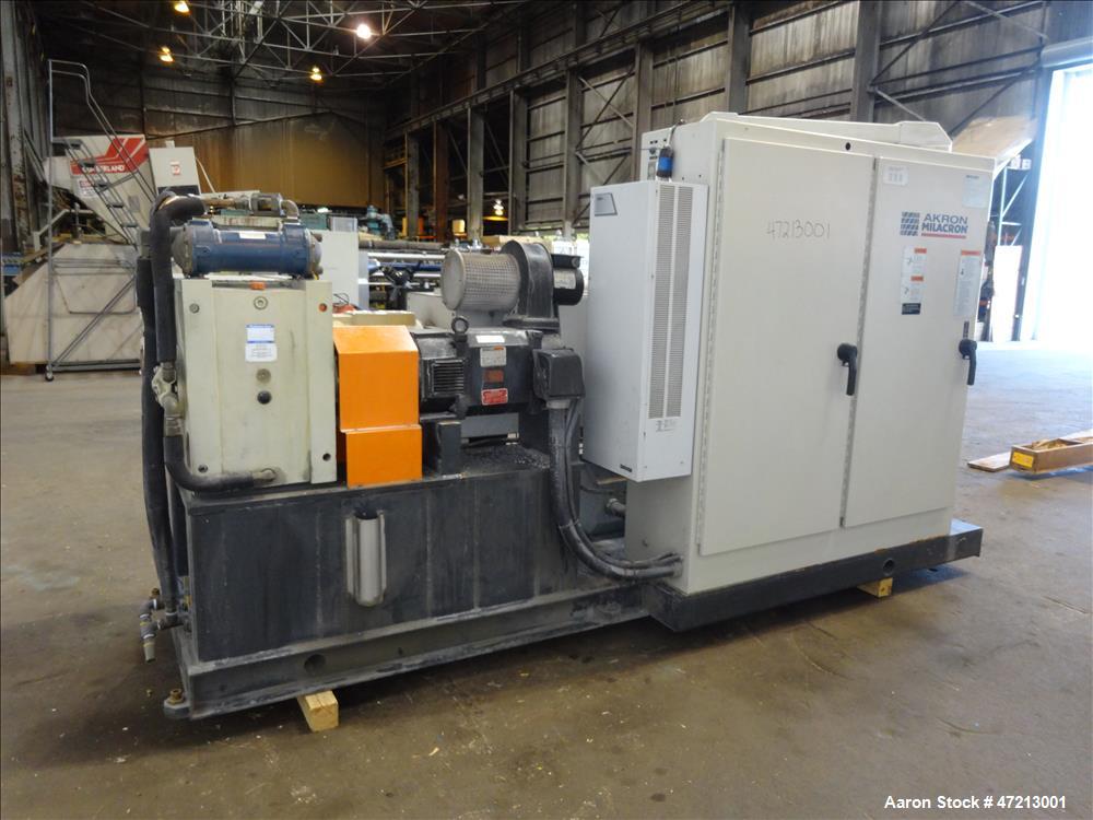 Used Milacron 4.5" Single Screw Extruder