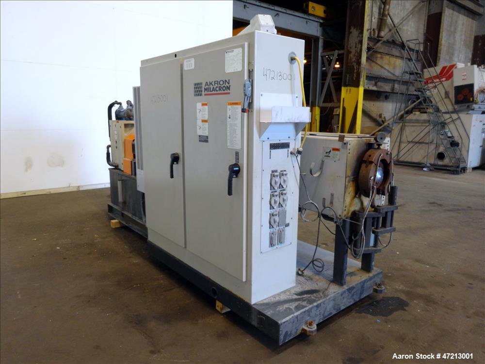 Used Milacron 4.5" Single Screw Extruder