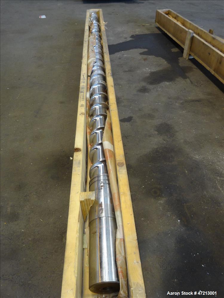 Used Milacron 4.5" Single Screw Extruder