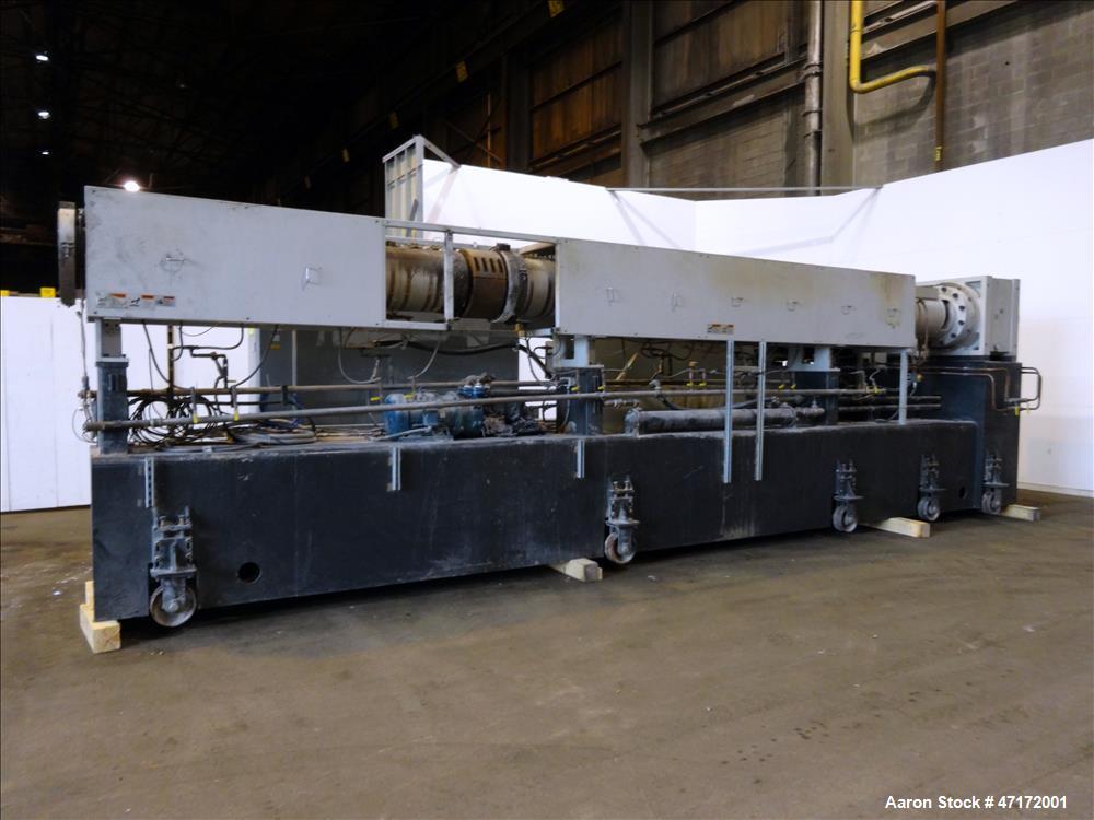 Used Cincinnati Milacron 10” Single Screw Extruder, Model PAK 1000