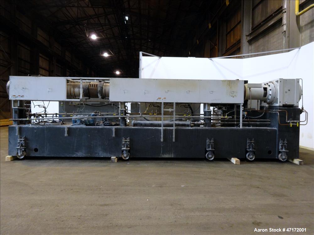 Used Cincinnati Milacron 10” Single Screw Extruder, Model PAK 1000
