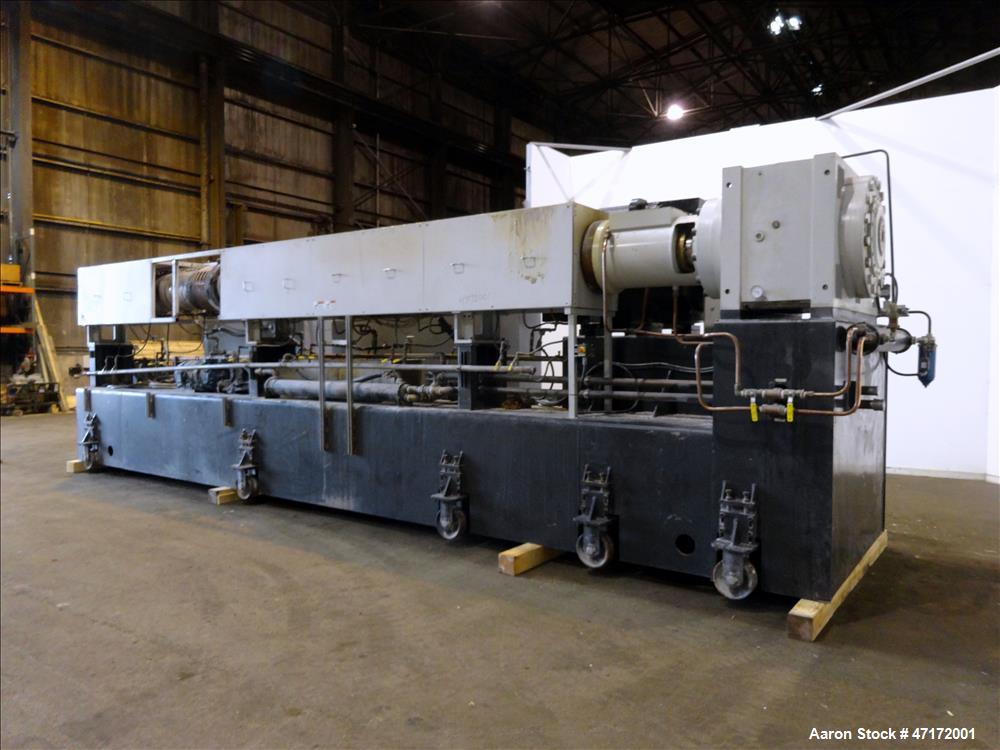 Used Cincinnati Milacron 10” Single Screw Extruder, Model PAK 1000