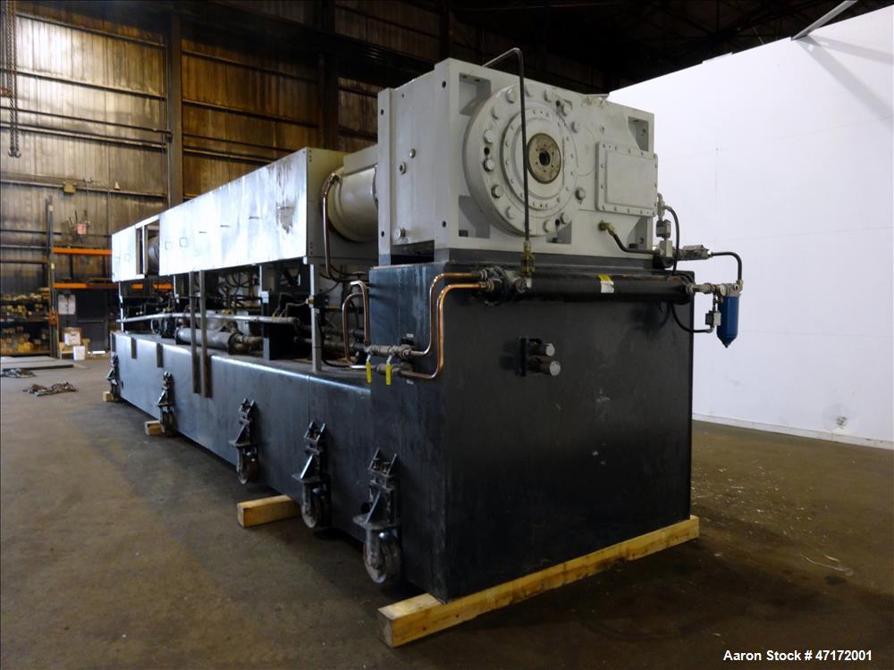 Used Cincinnati Milacron 10” Single Screw Extruder, Model PAK 1000