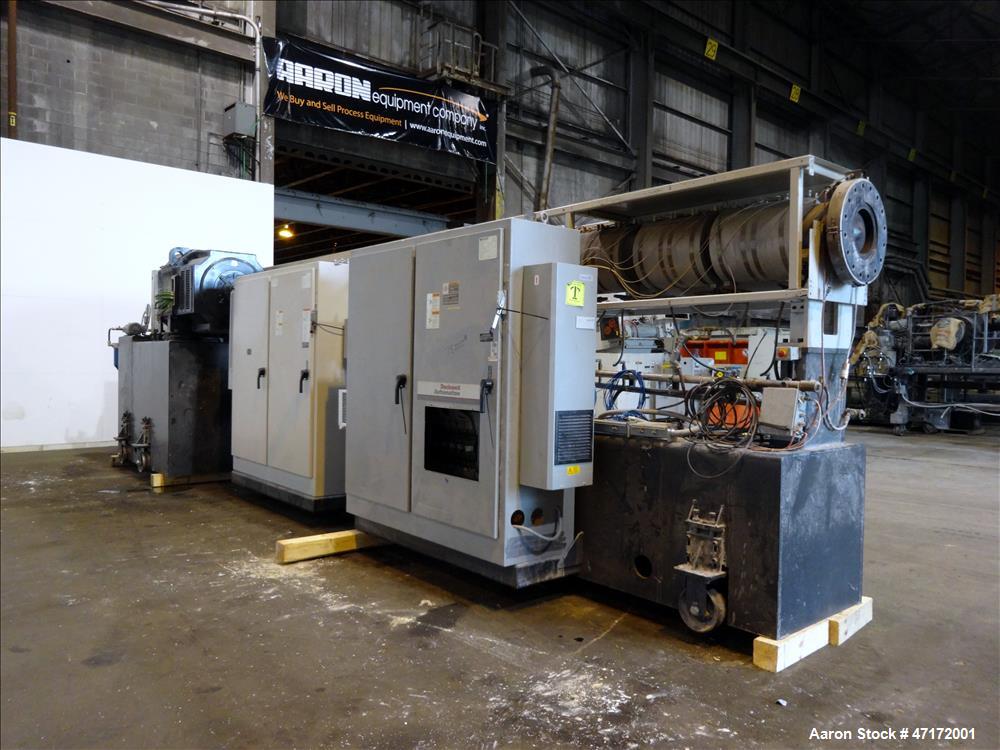 Used Cincinnati Milacron 10” Single Screw Extruder, Model PAK 1000