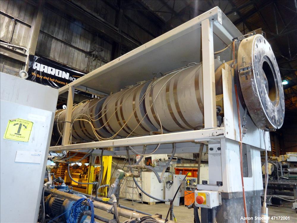 Used Cincinnati Milacron 10” Single Screw Extruder, Model PAK 1000