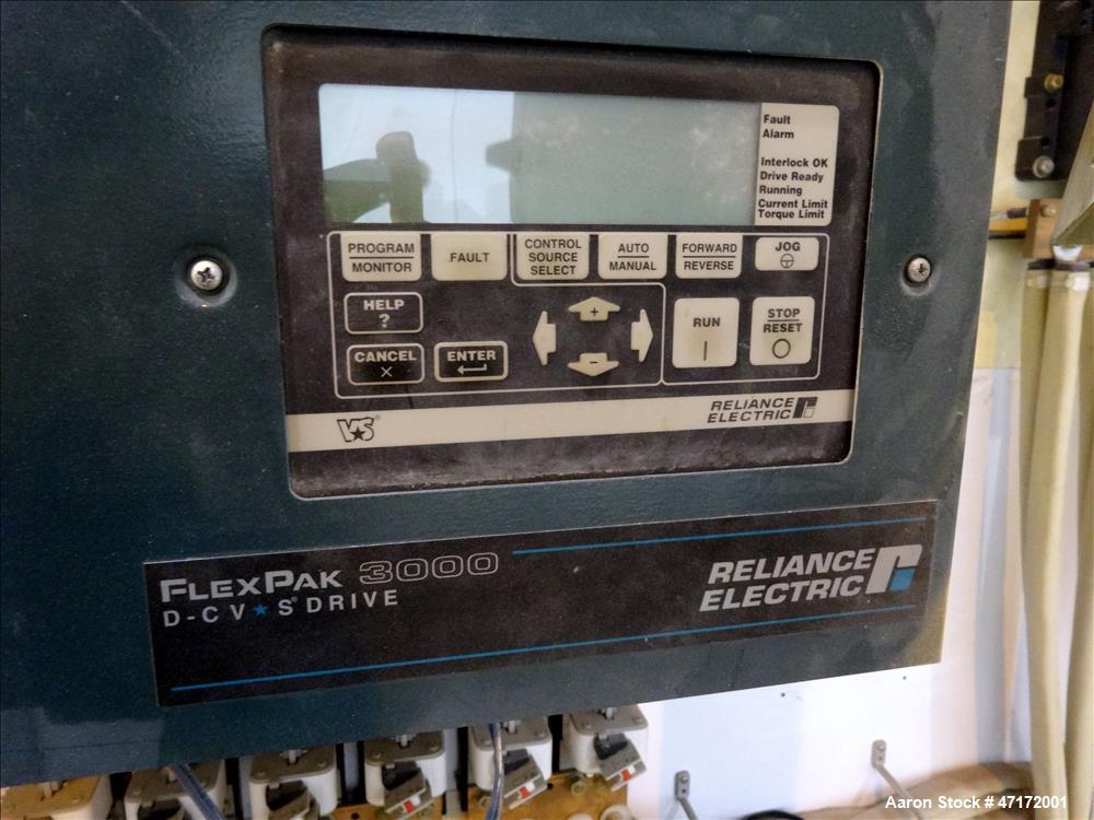 Used Cincinnati Milacron 10” Single Screw Extruder, Model PAK 1000