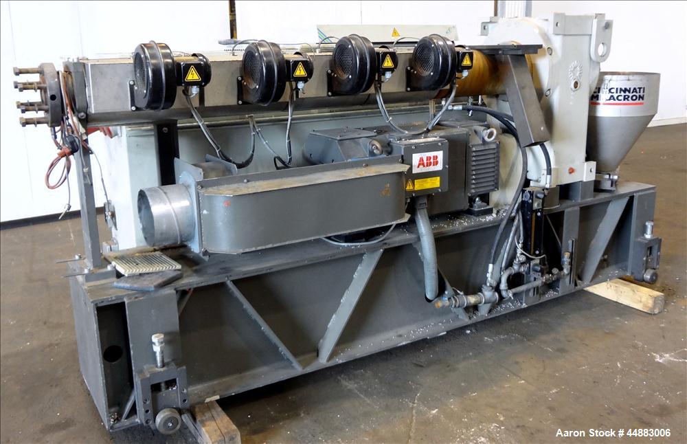 Used Cincinnati Milacron 60mm Single Screw Extruder, Model Proton 60-30G