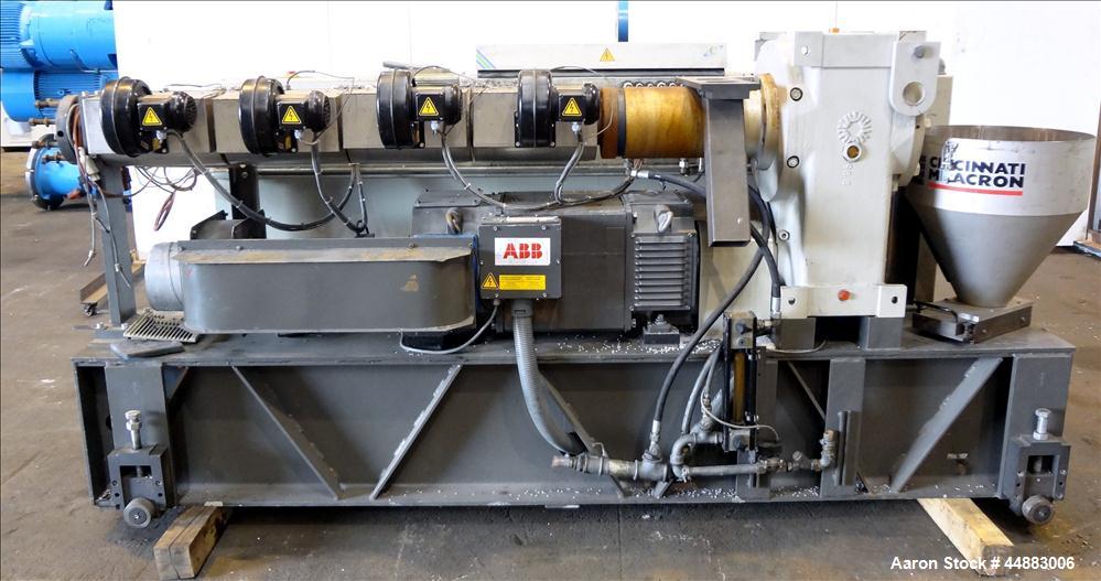 Used Cincinnati Milacron 60mm Single Screw Extruder, Model Proton 60-30G