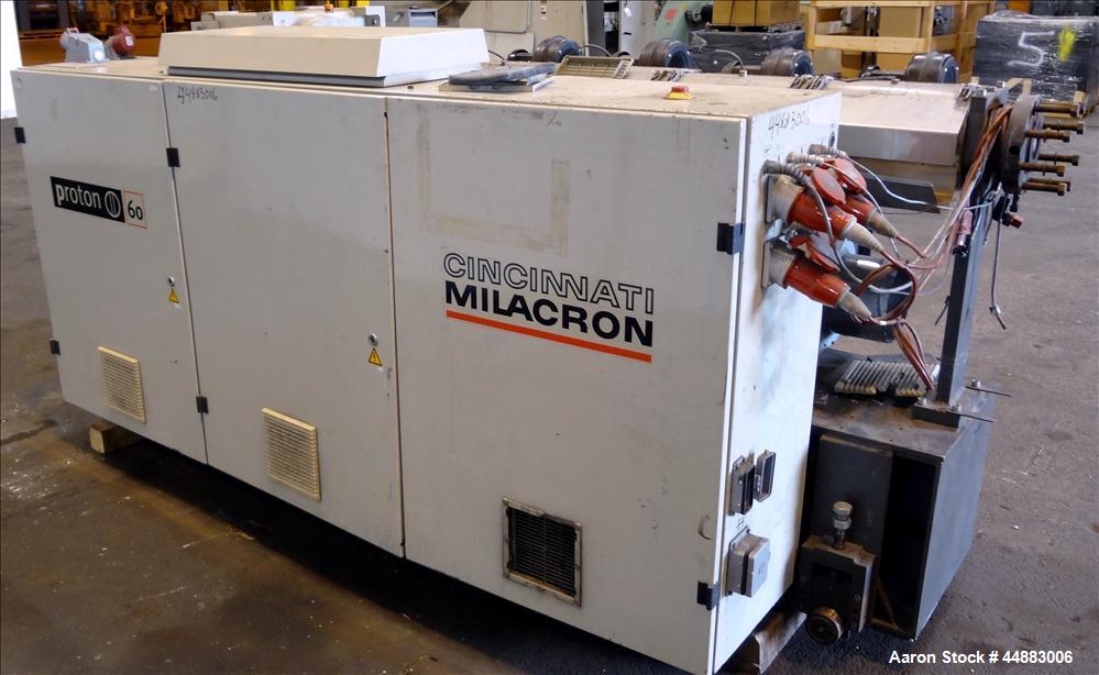 Used Cincinnati Milacron 60mm Single Screw Extruder, Model Proton 60-30G