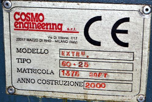 Used Cosmos Engineering Co-Extrusion System