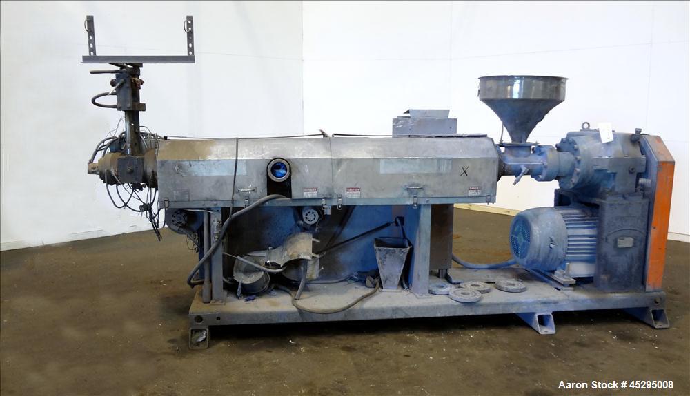 Used- Crown / CDL Technology 3-1/2" Single Screw Extruder, Model 5000037