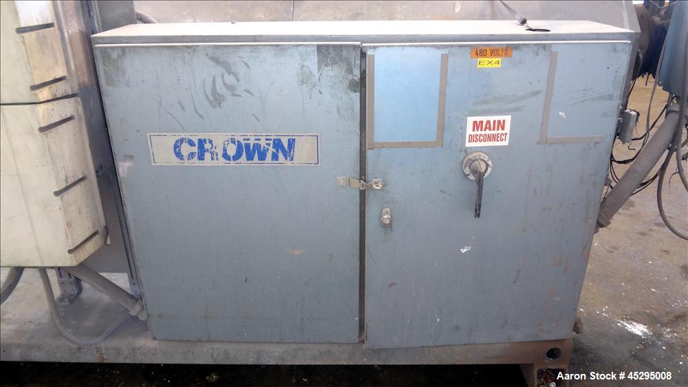 Used Crown / CDL Technology 3-1/2" Single Screw Extruder, Model 5000037