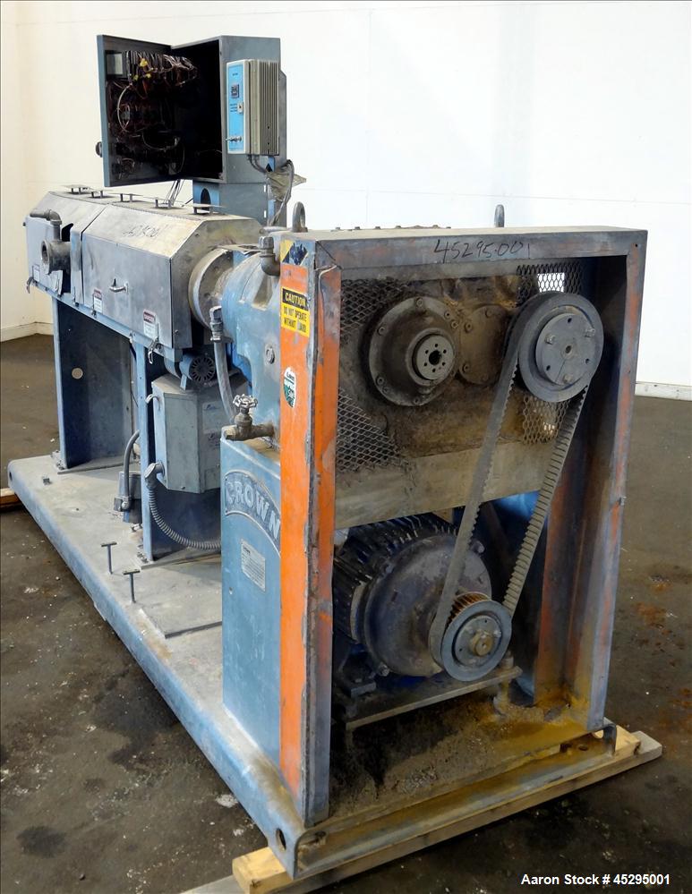 Used Crown / CDL Technology 2-1/2" Single Screw Extruder, Model 500015