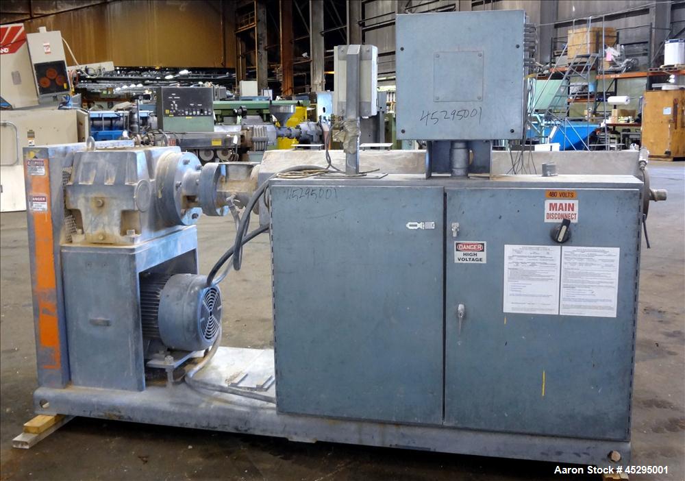 Used Crown / CDL Technology 2-1/2" Single Screw Extruder, Model 500015