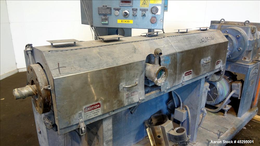 Used Crown / CDL Technology 2-1/2" Single Screw Extruder, Model 500015